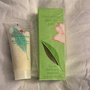 Elizabeth Arden Green Tea Lotus Eau de Toilette and Cream - Brand new